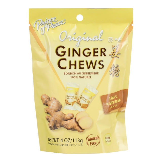 Prince Of Peace Ginger Chews, 4 Ounces - Cozy Farm 