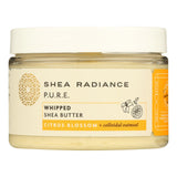 Shea Radiance Citrus Blossom Whipped Shea Butter - 7 Oz. - Cozy Farm 