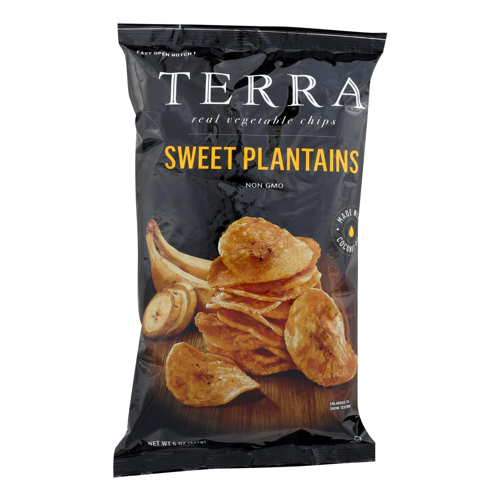 Terra Chips Veggie Sweet Plantain Chips (Pack of 12 - 5 Oz.) - Cozy Farm 