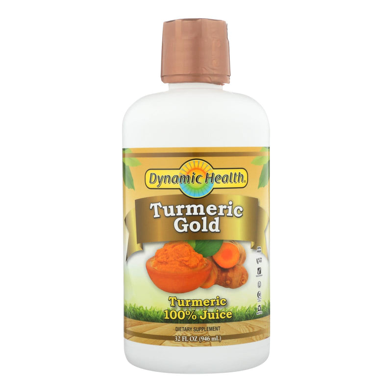 Dynamic Health Turmeric Gold Juice, 32 Oz. - Cozy Farm 
