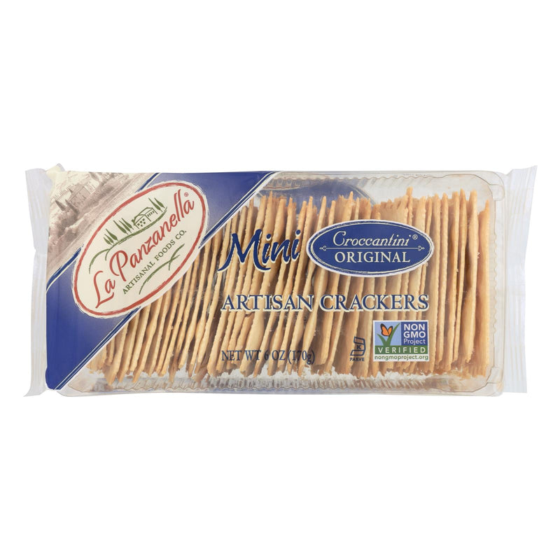 Lapanzanella Mini Croccantini Original Crackers (Pack of 12, 6 oz) - Cozy Farm 