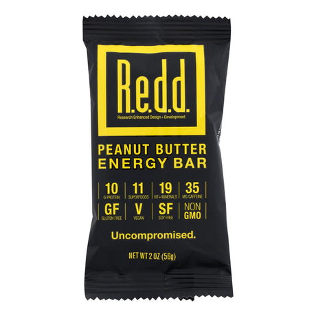 Redd Peanut Butter Energy Bar, 12-Pack - Cozy Farm 