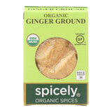 Spicely Organics Organic Ground Ginger, Pack of 6 - 0.4 Oz. - Cozy Farm 