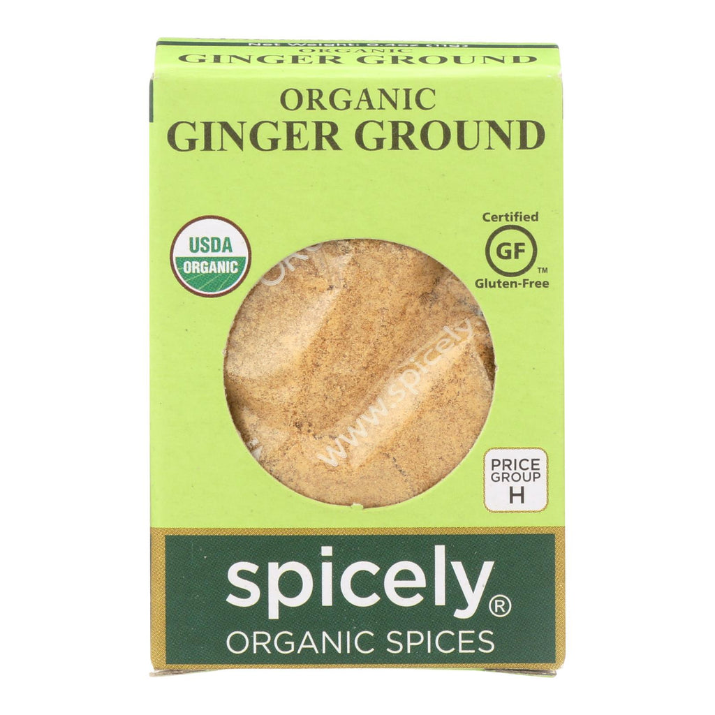 Spicely Organics Organic Ginger Ground (Pack of 6) - 0.4 Oz. - Cozy Farm 