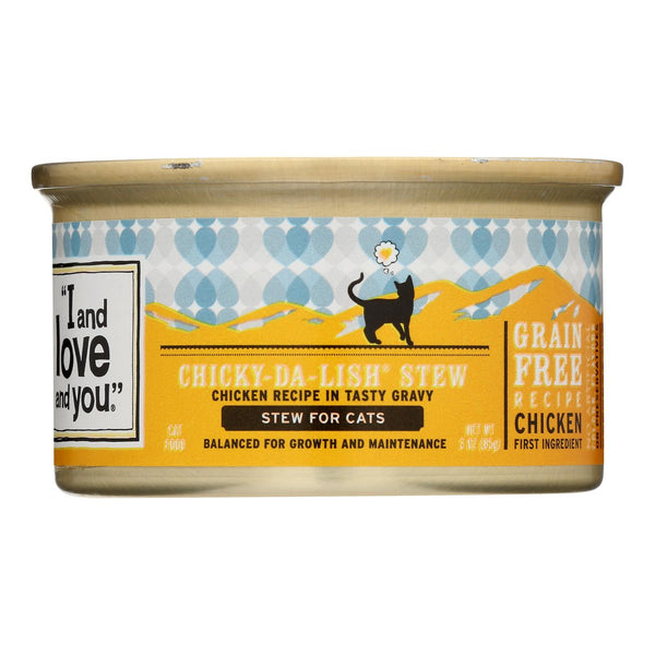 I and Love and You Chicken Chunks with Gravy Cat Food (24 Pack, 3 Oz. Cans) - Cozy Farm 
