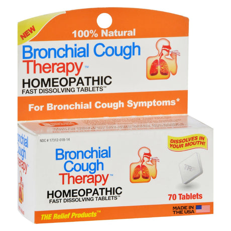 Bronchial Cough Relief - TRP Natural Cough Therapy (70 Tablets) - Cozy Farm 