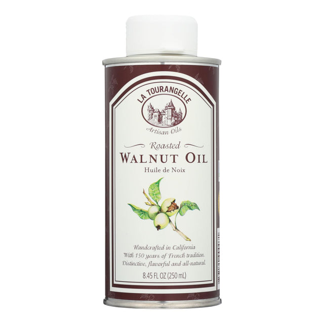 La Tourangelle Roasted Walnut Oil, 6 Pack of 250ml Bottles - Cozy Farm 