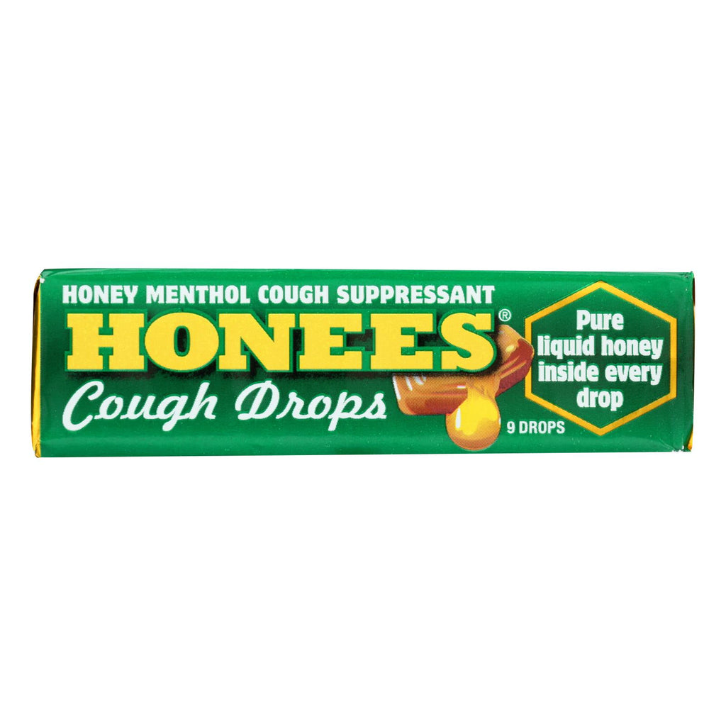 Honees Cough Drops - Menthol (Pack of 24, 9 Pack) - Cozy Farm 