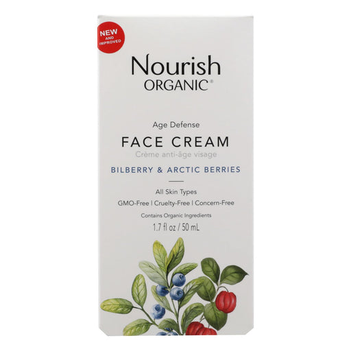 Nourish Face Cream Age Defense  - 1.7 Fl Oz - Cozy Farm 