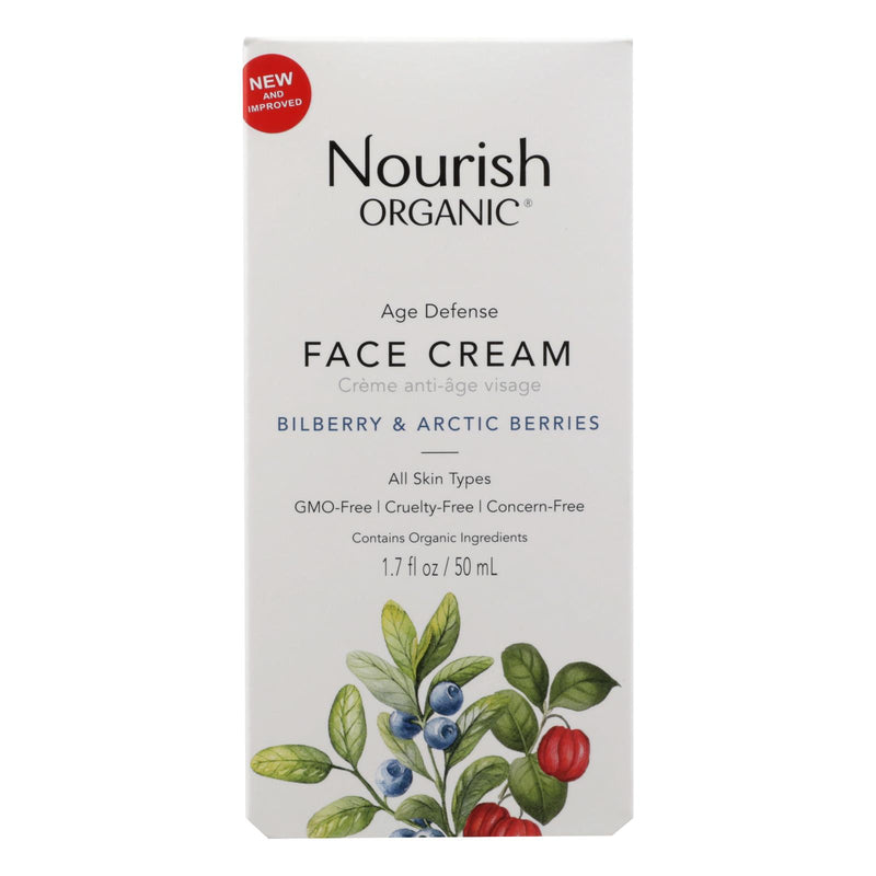 Nourish Age Defense Face Cream - 1.7 Fl Oz - Cozy Farm 