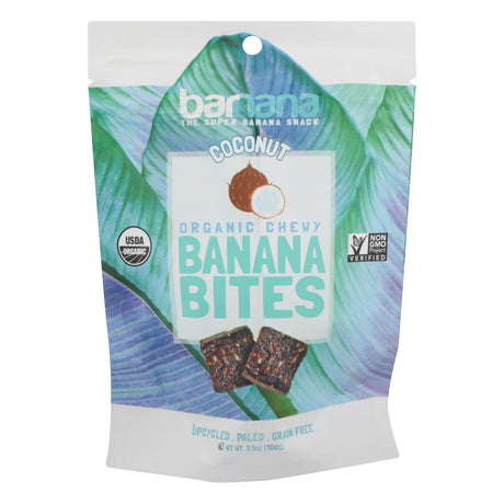 Barnana Organic Coconut Chewy Banana Bites (Pack of 12 - 3.5 Oz.) - Cozy Farm 