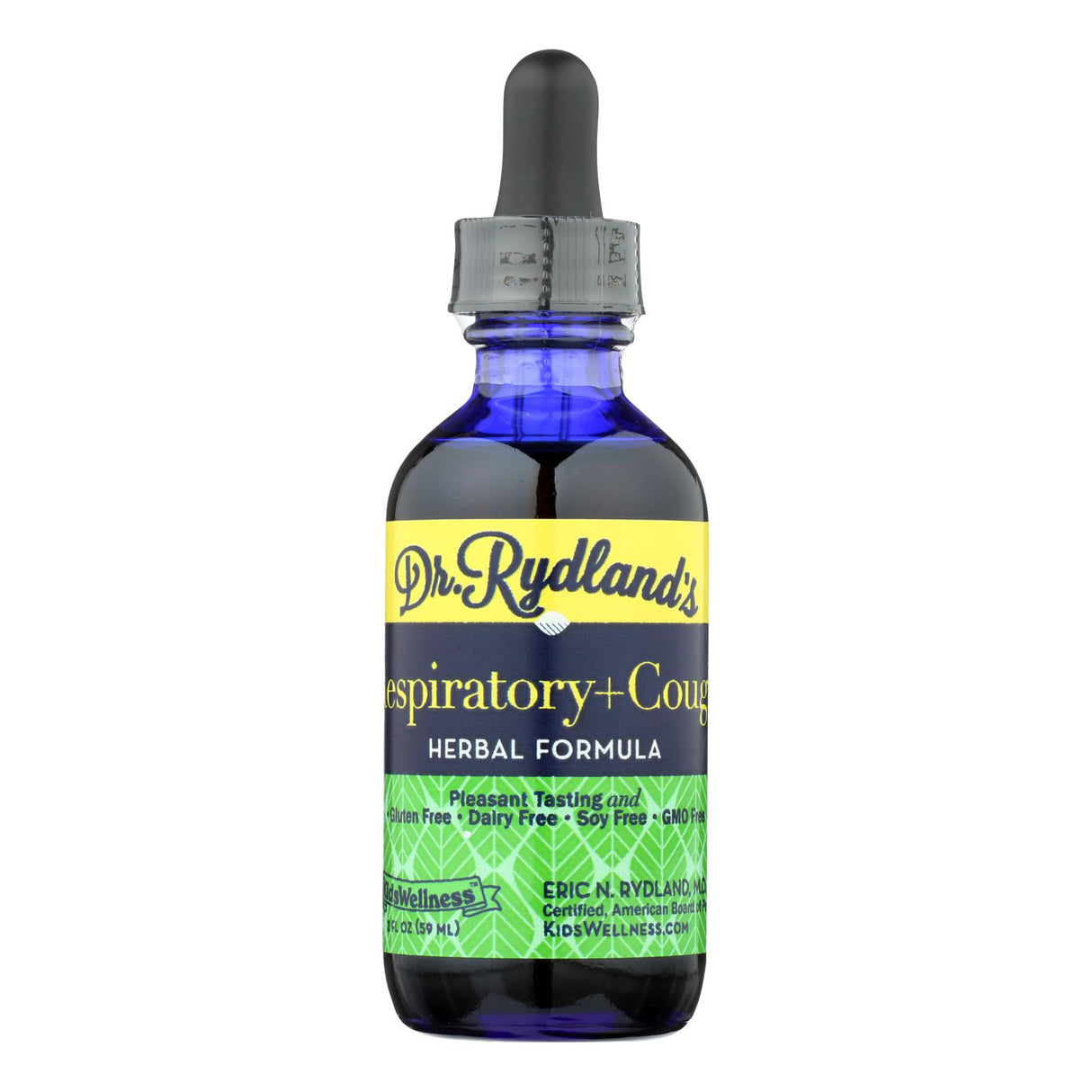 Dr. Rydland's Herbal Formula Soothing Respiratory Cough Relief (2 Fl Oz, Pack of 2) - Cozy Farm 