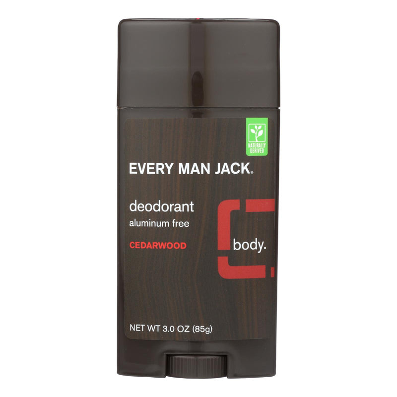 Every Man Jack Deodorant for Men - Cedarwood - Aluminum-Free - 3 Oz - Cozy Farm 