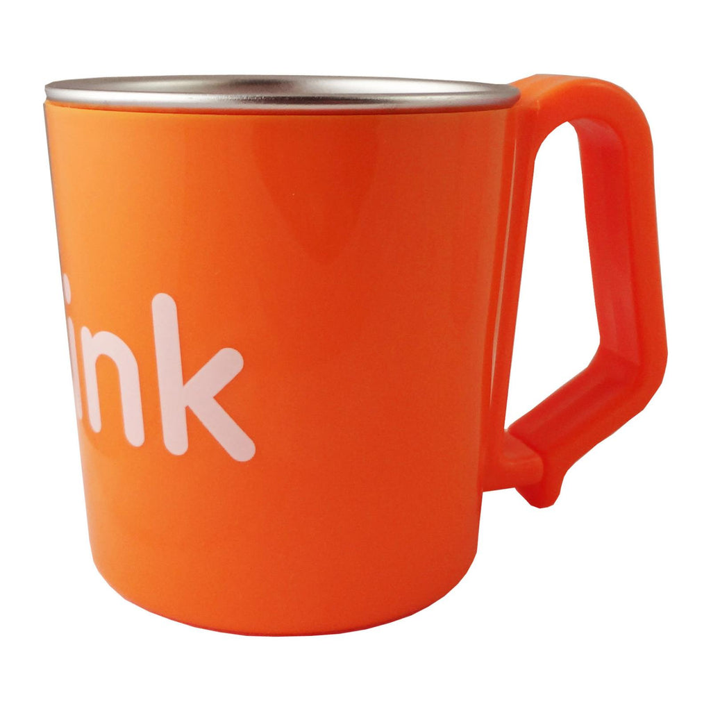 Thinkbaby  Bpa Free Kid's Cup - Orange - Cozy Farm 