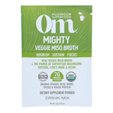 Om Mushroom Superfood Mighty Veggie Miso Broth 7g Protein Powder, Single Serve, 10 Count - Cozy Farm 