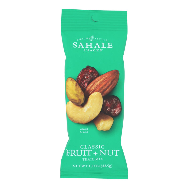 Sahale Snacks Classic Fruit and Nut Trail Mix, 9-Pack of 1.5-Ounce Bags - Cozy Farm 
