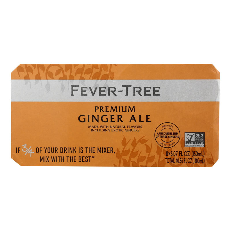 Fever-Tree Premium Ginger Ale, 8.5oz Cans, Pack of 3 - Cozy Farm 