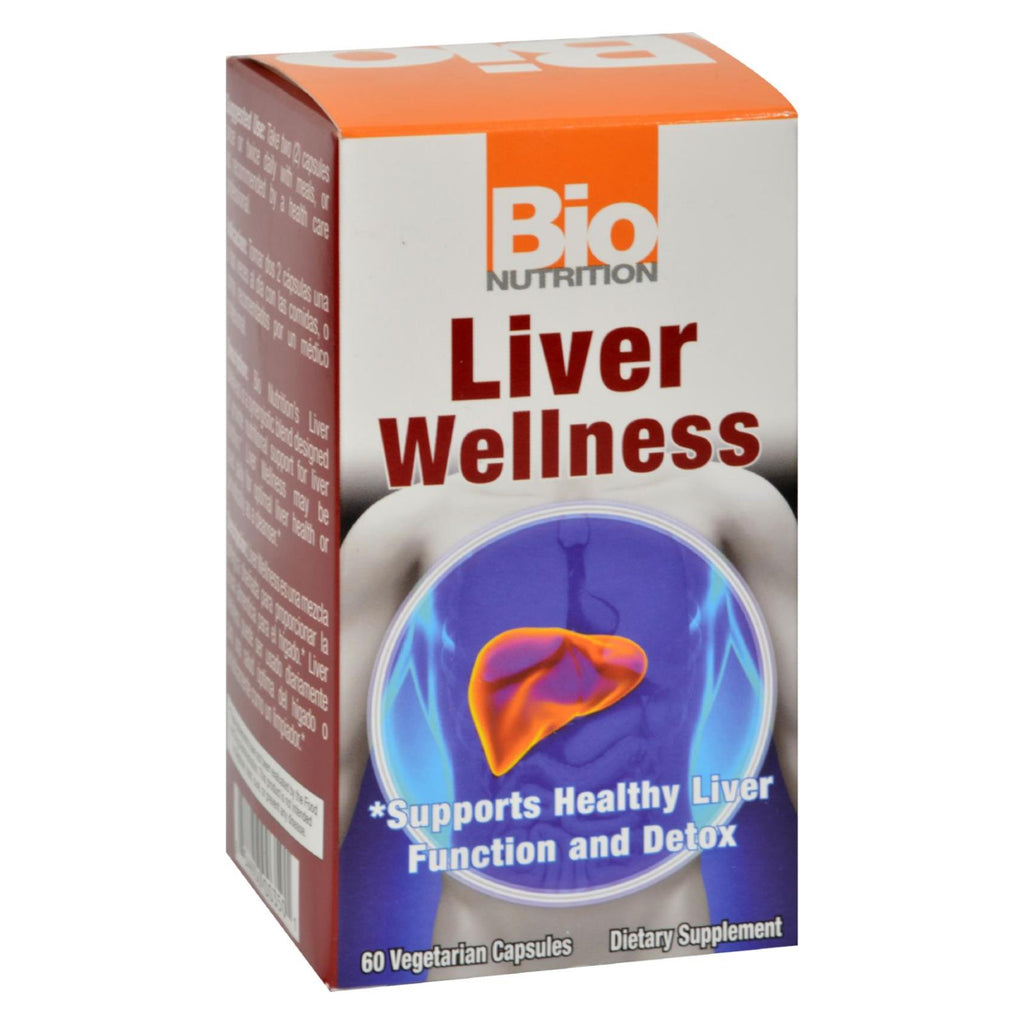 Bio Nutrition Liver Wellness (Pack of 60 Vegetarian Capsules) - Cozy Farm 