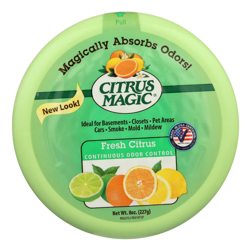 Citrus Magic Odor Eliminating Solid Air Freshener, 6-Pack 8 oz. Canisters - Cozy Farm 