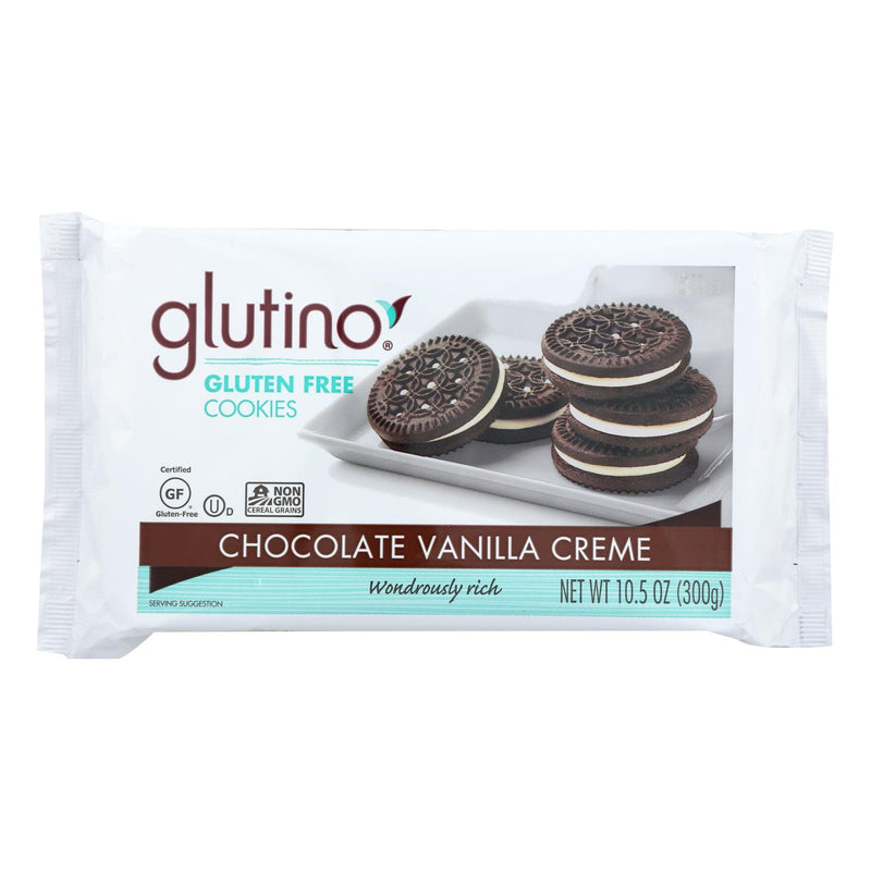 Glutino Vanilla Creme Cookies, 10.5 Ounce (Pack of 12) - Cozy Farm 