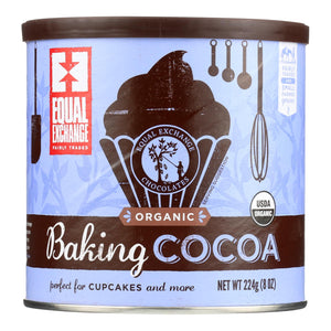 Equal Exchange Organic Baking Cocoa - 8 Oz. (Pack of 6) - Cozy Farm 