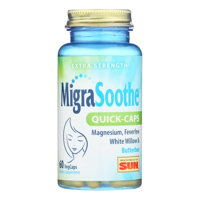 Nature's Life Migrasoothe Quick Relief Capsules - 60 Count - Cozy Farm 