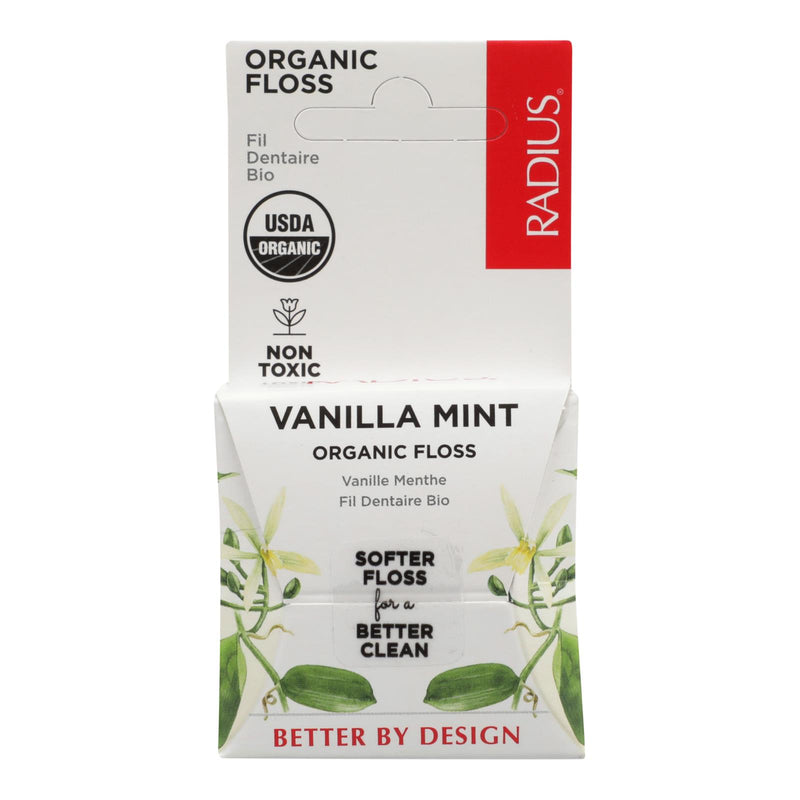 Radius Vanilla Mint Dental Floss (55 Yd./6-Pack) - Cozy Farm 