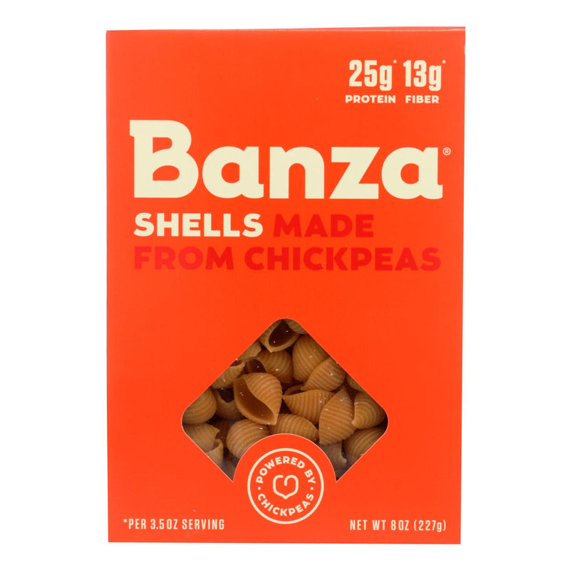Banza Chickpea Shell Pasta, 6-Pack (8oz Each) - Cozy Farm 