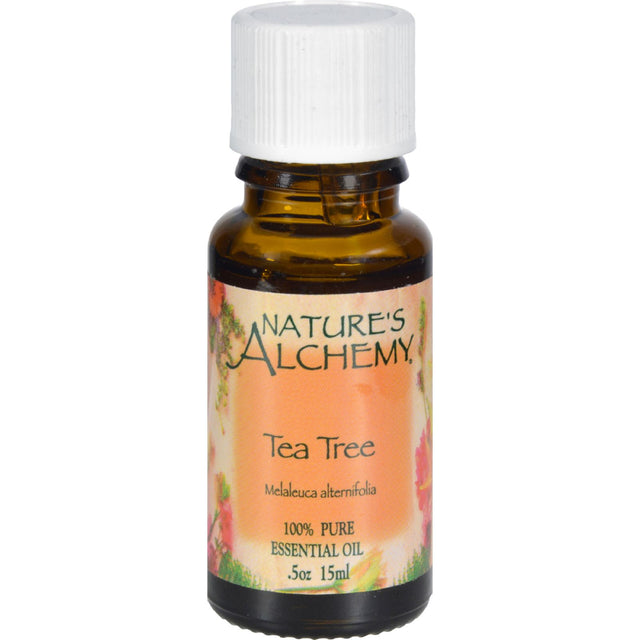 Nature's Alchemy 100% Pure Tea Tree Essential Oil 0.5 Fl Oz - Cozy Farm 