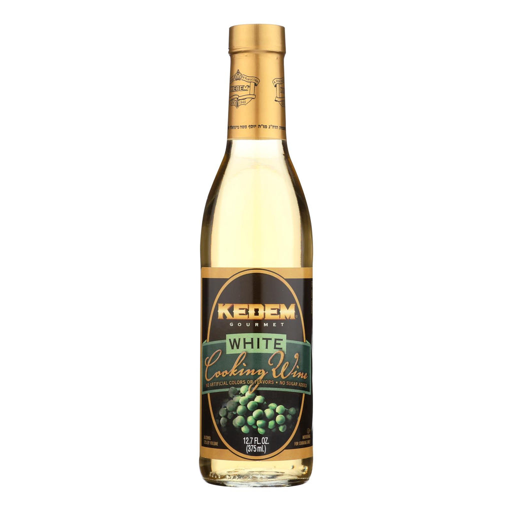 Kedem Cooking Wine, White (Pack of 12 - 12.7 Fl Oz) - Cozy Farm 