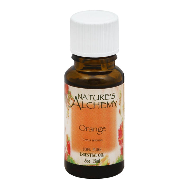 Nature's Alchemy 100% Pure Orange Essential Oil - 0.5 Fl Oz - Cozy Farm 