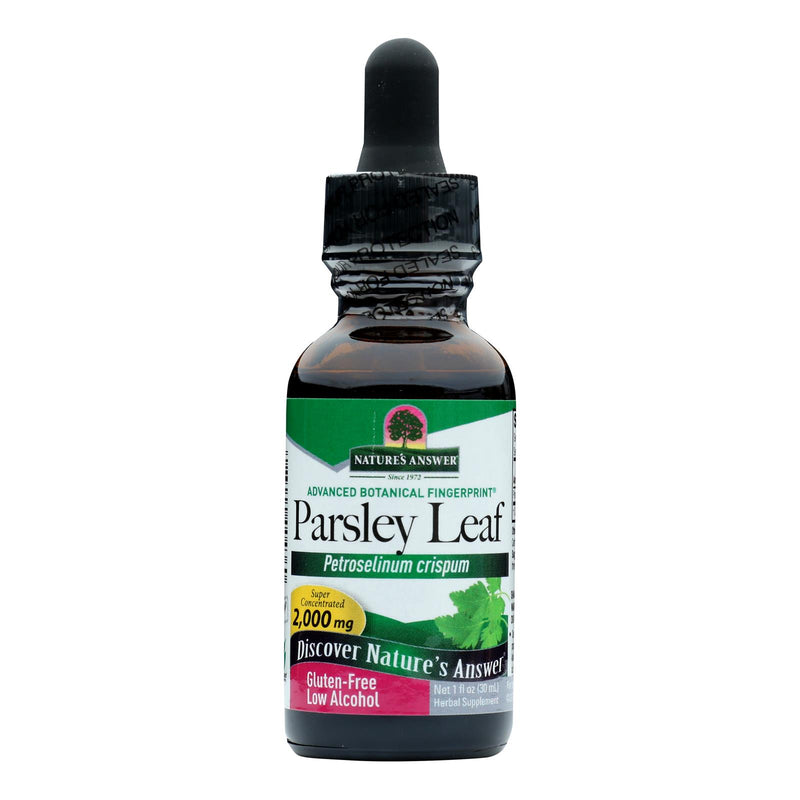 Nature's Answer Parsley Leaf Extract for Detox and Digestion Support, 1 Fl Oz - Cozy Farm 