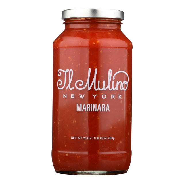 Il Mulino Classic Marinara Tomato Sauce, 24 Oz, Pack of 6 - Cozy Farm 