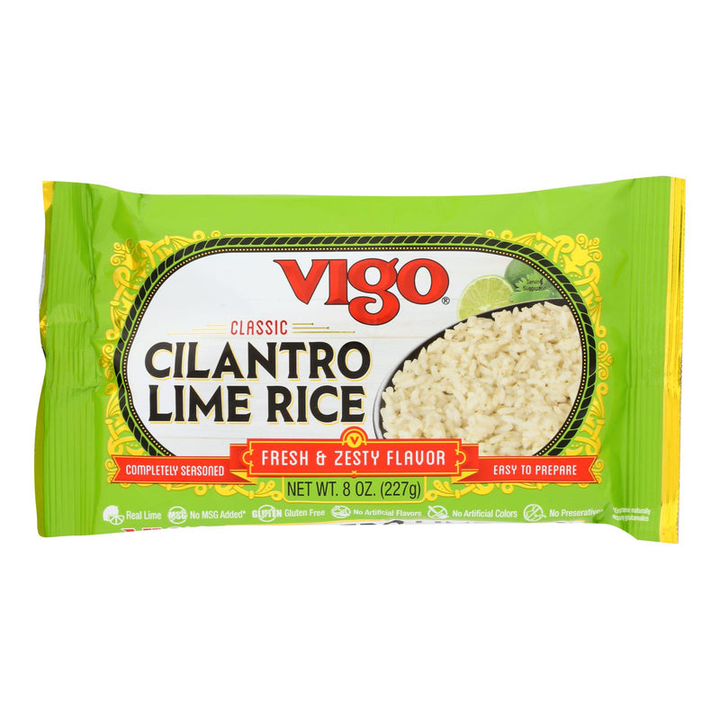 Vigo Rice Cilantro Lime 8 Oz Case Of 12 - Cozy Farm 