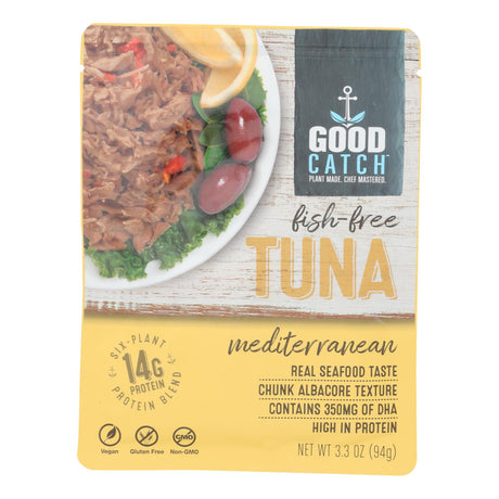 Good Catch Fish-Free Tuna Mediterran (Pack of 12) - 3.3 Oz. - Cozy Farm 