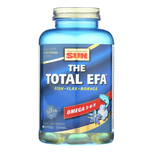 Nature's Life Total EFA Omega 3, 6, 9 1200mg (Pack of 90 Softgels) - Cozy Farm 