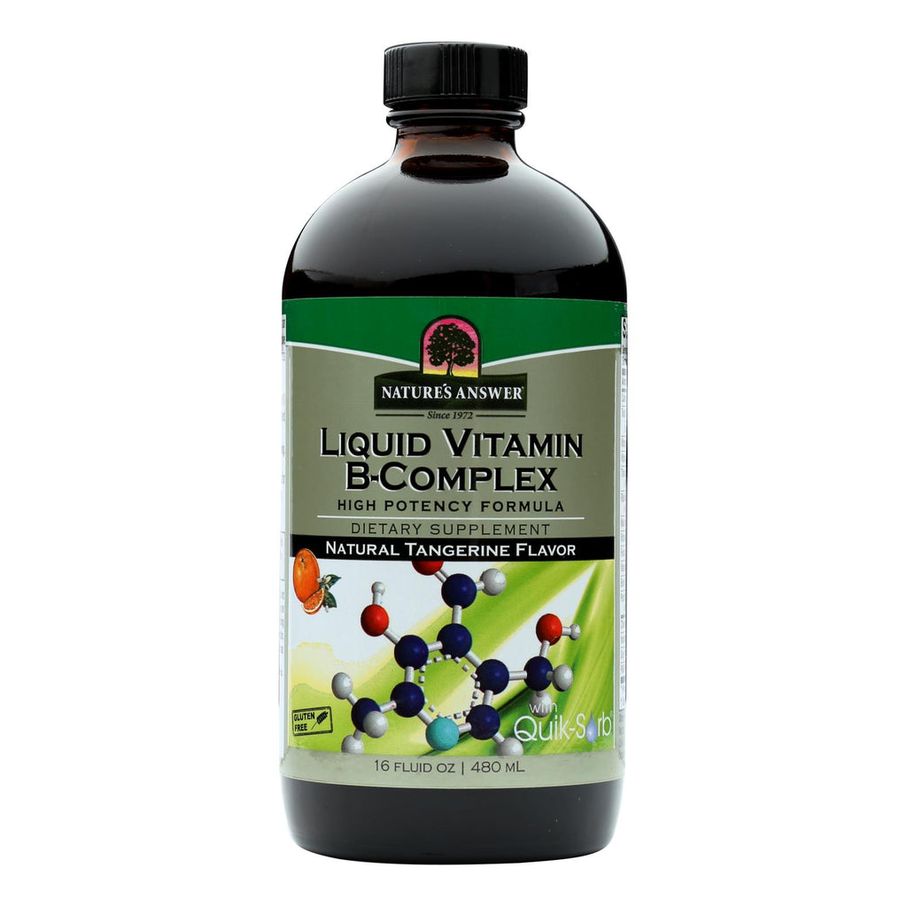 Nature's Answer Liquid Vitamin B-Complex (Pack of 16 Fl Oz) - Cozy Farm 