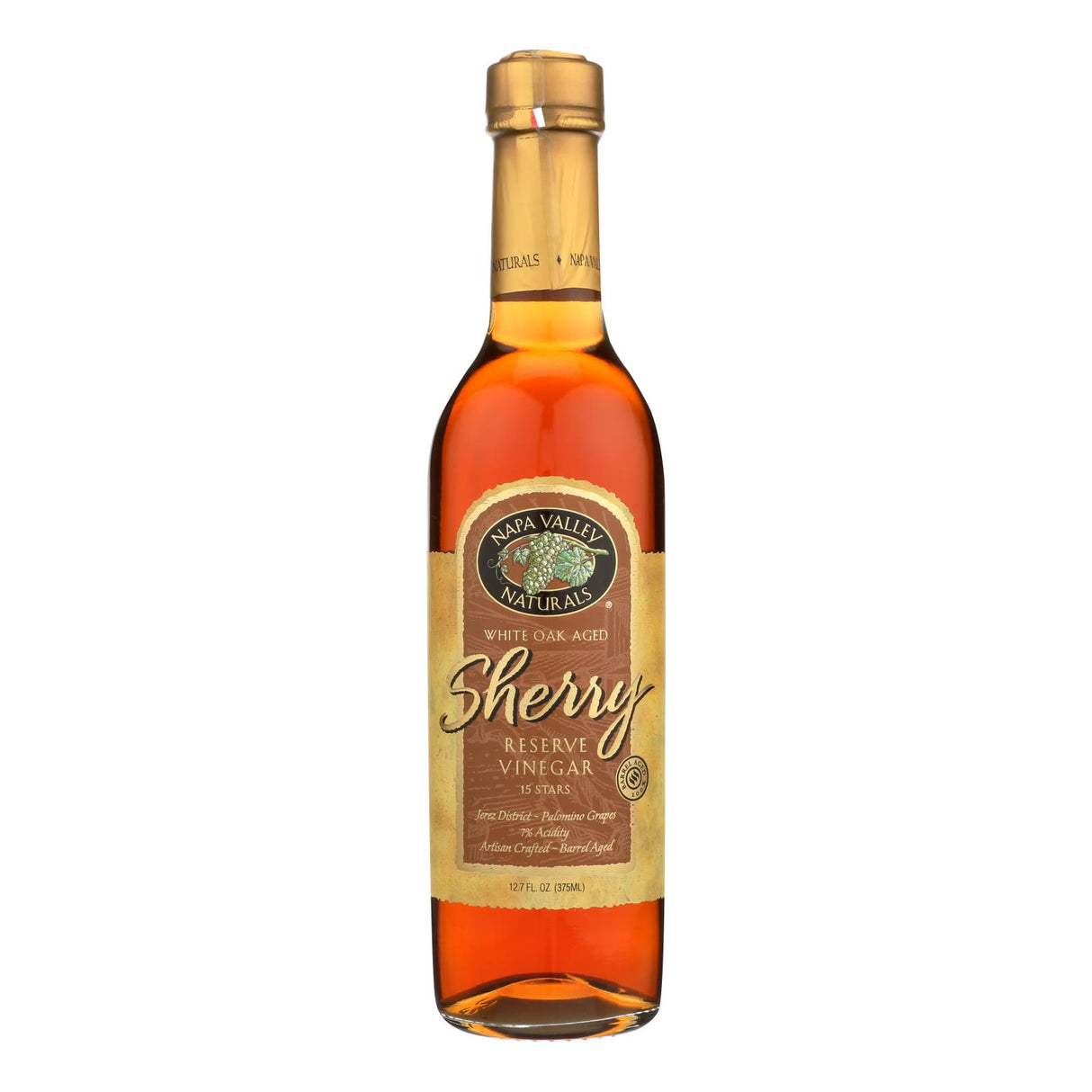 Napa Valley Naturals Aged 15 Year Sherry Vinegar 12.7 Fl Oz (Pack of 12) - Cozy Farm 