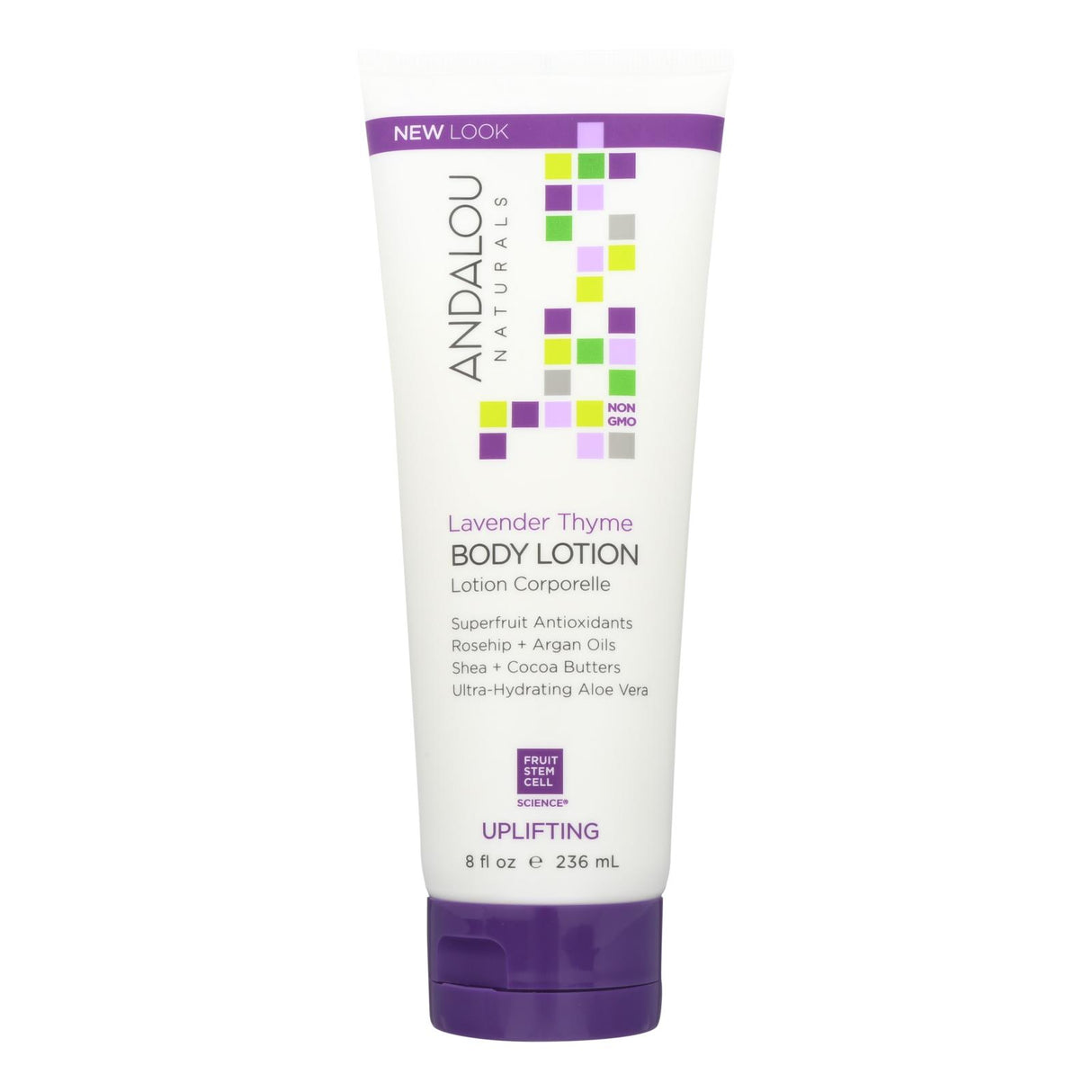 Andalou Naturals Lavender Thyme Refreshing Body Lotion (Pack of 8 - 11.5 fl oz) - Cozy Farm 