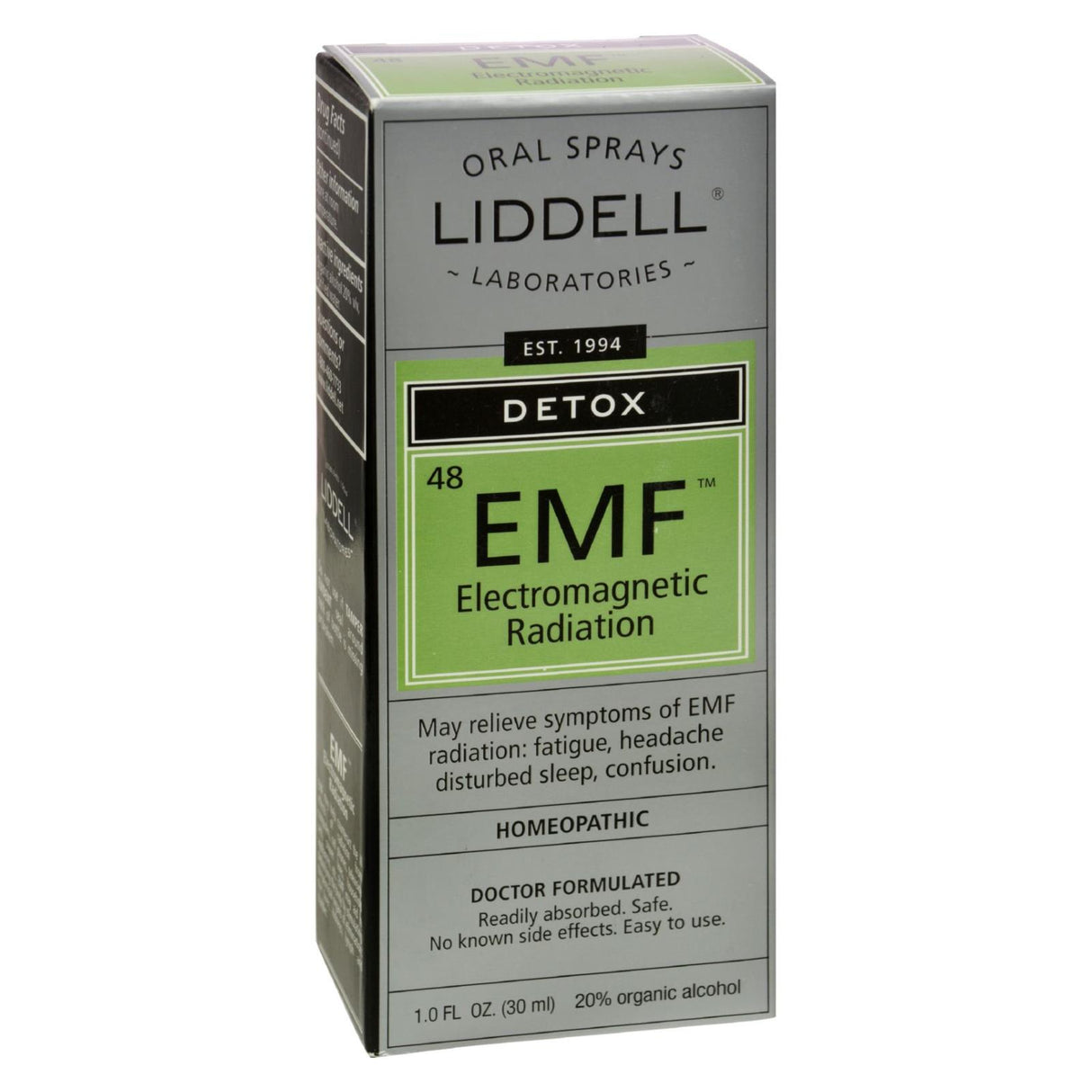 Liddell Homeopathic Anti-Tox: Electromagnetic Radiation Relief (1 Fl Oz) - Cozy Farm 