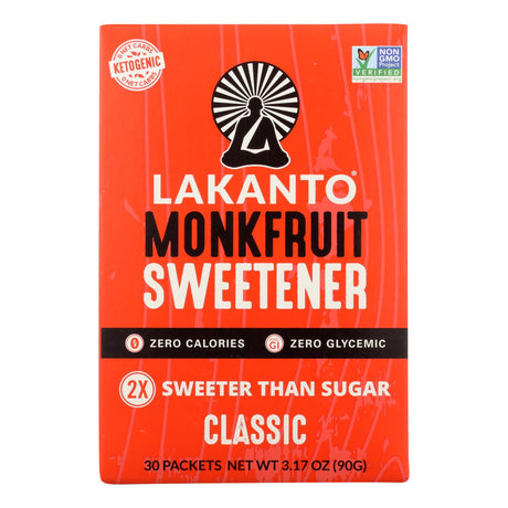 Lakanto Classic Monkfruit Sweetener (Pack of 8) 3.17 Oz - Cozy Farm 