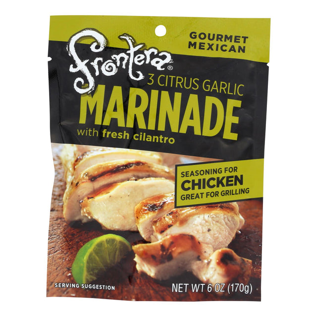 Frontera Foods Three Citrus Garlic Marinade (6 Fl Oz, Pack of 6) - Cozy Farm 