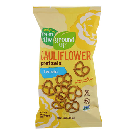 From The Ground Up Cauliflower Twist Pretzel Sticks, 12-Pack (4.5 Oz. Each) - Cozy Farm 