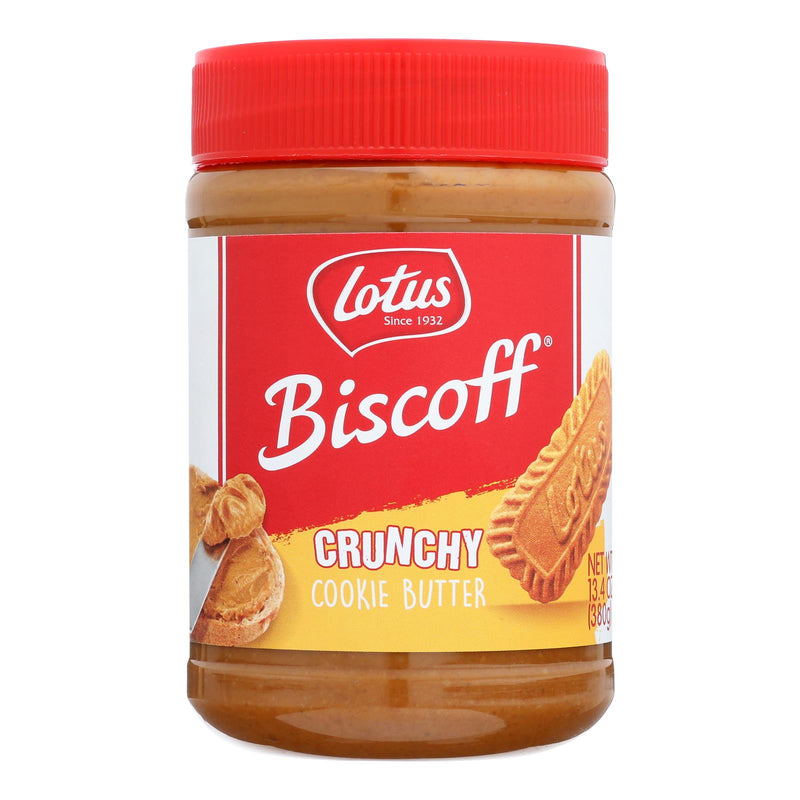 Lotus Biscoff Cookie Butter Spread - Crunchy, Peanut Butter Alternative (8 Pack) - Cozy Farm 