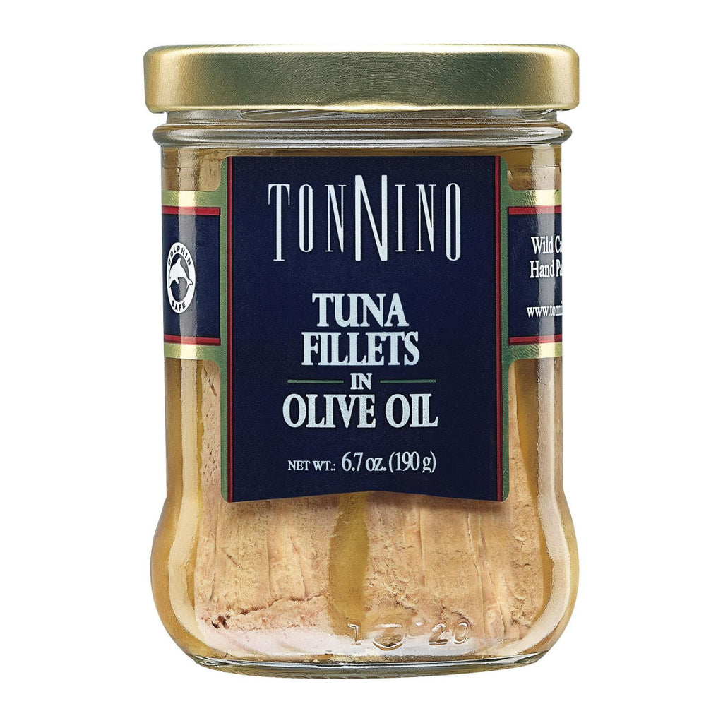 Tonnino Tuna Fillets in Olive Oil (Pack of 6 - 6.7 Oz.) - Cozy Farm 