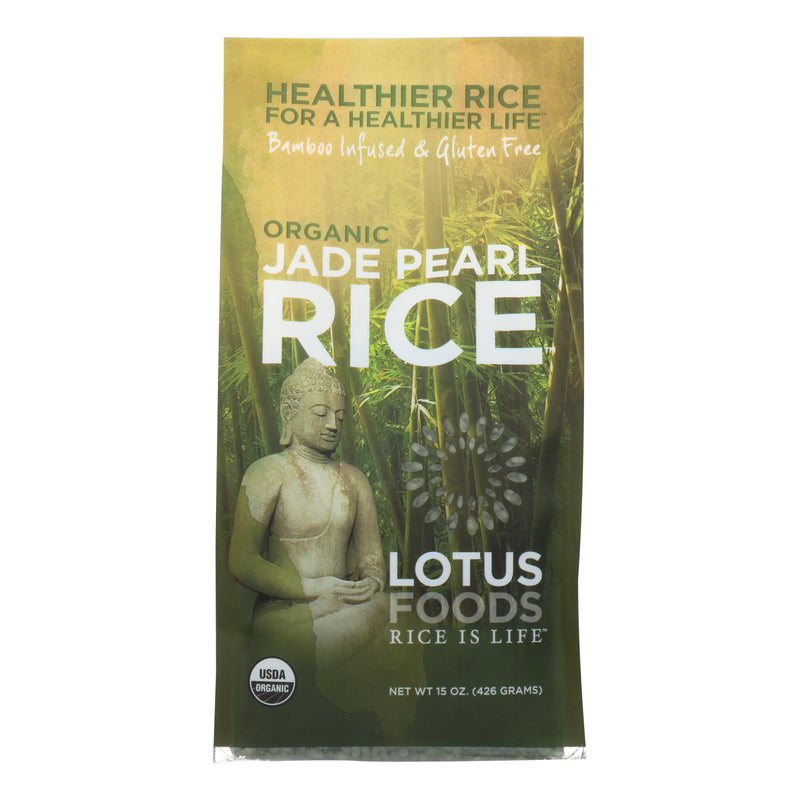 Lotus Foods USDA Organic Jade Pearl Rice, 15 Oz (Pack of 6) - Cozy Farm 