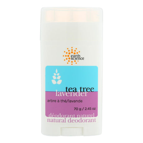 Earth Science Lavender Tea Tree Deodorant - 2.5 Oz - Cozy Farm 