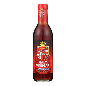 London Pub Malt Vinegar (Pack of 6 - 12.7 Fl Oz Bottles) - Cozy Farm 