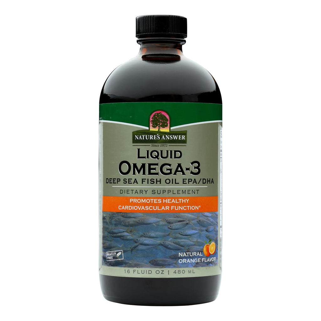 Nature's Answer Liquid Omega-3 Fish Oil (Pack of 16 Fl Oz.) - Cozy Farm 