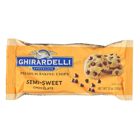 Ghirardelli Semi-Sweet Chocolate Chips, Perfect for Baking Delights (12 x 12 Oz. Packs) - Cozy Farm 